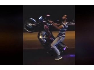 Motosikletlinin tehlikeli yolculuğu