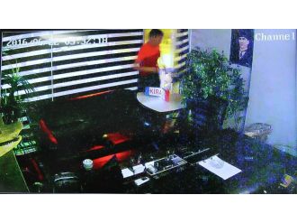Hırsızın rahatlığı pes dedirtti