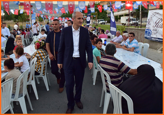 Ballıca Mahallesinde Muhabbet Dolu İftar