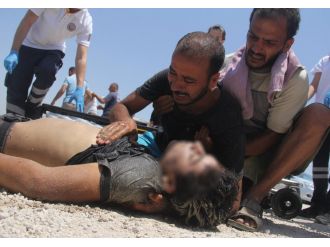 Suriyeli genç sulama kanalında can verdi