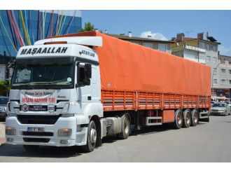 Bayırbucak Türklerine yardım TIR’ı yola çıktı