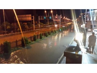 Şiddetli yağmur giresun’da etkili oldu