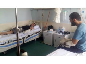 Kuru yük gemisinde yangın: 2 yaralı