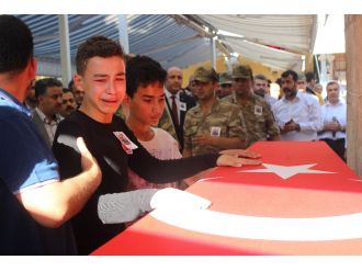 Kahramanmaraş şehidini uğurladı