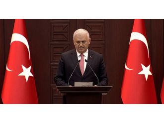 Başbakan Yıldırım'dan Tarihi Açıklama