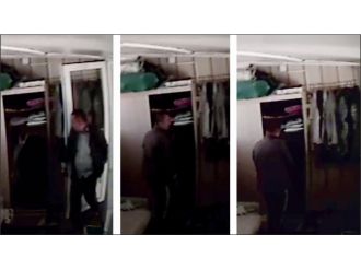 Seyyar satıcı kılığında hırsızlık kamerada