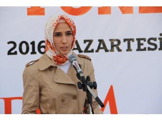 Sümeyye Erdoğan Bayraktar’dan anlamlı konuşma