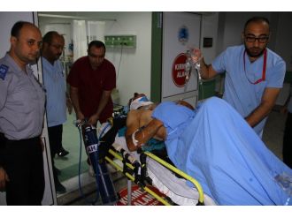 Kontrolden çıkan araç takla attı: 2 yaralı