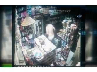 Hırsızlara market sahibinden müdahale