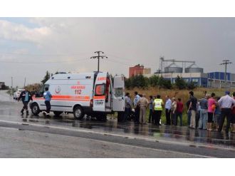 İşçi servisi devrildi: 16 yaralı