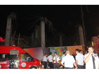 AVM’nin ek bina inşaatında göçük: 7 yaralı