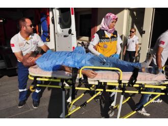 Silahlı şahıs korku saçtı