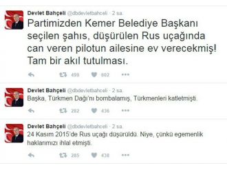 Bahçeli’den Kemel Belediye Başkanı’na kesin ihraç istemi