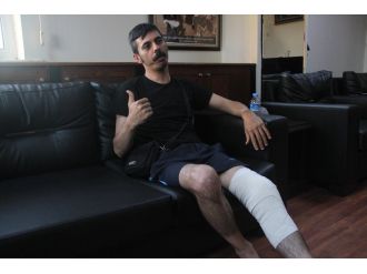 Bombalı saldırıda yaralanan taksici o anları anlattı