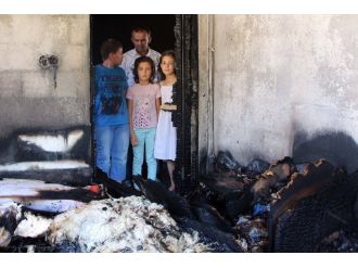 Şarj aleti evi küle çevirdi