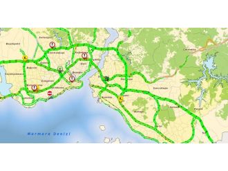 İstanbul’da trafik yoğunluğu yüzde 6’ya kadar düştü