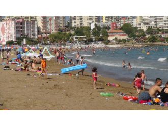 Sahillerde bayram yoğunluğu