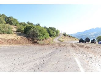 Tunceli’de askeri araca saldırı