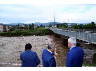 Ordu’da sel evleri yıktı