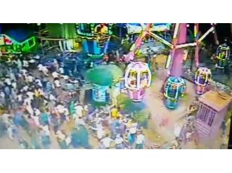 ’Asılsız canlı bomba’ paniği kamerada