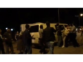 Kaza sonrası taraflar birbirine girdi