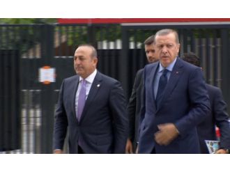 Cumhurbaşkanı Erdoğan zirvenin yapılacağı stadyumda