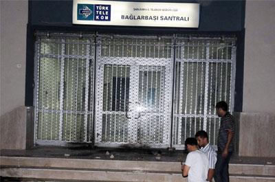Türk Telekoma molotoflu saldırı