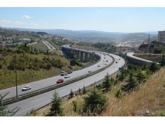 TEM’de araç yoğunluğu azaldı