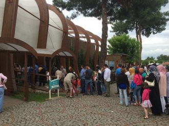 Ordu’da görenleri şaşırtan kuyruk