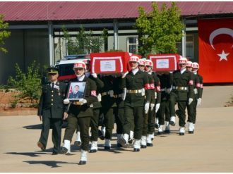 Mardin şehitleri için tören