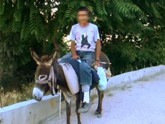 Kayıp çocuk eşekle şehirler arası yolculuk yapmış