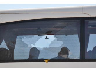 Otobüste hostese kurşun yağmuru