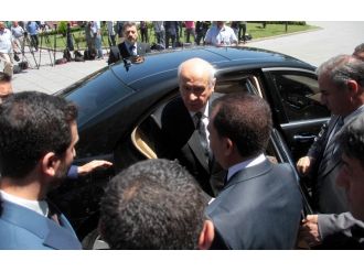 Devlet Bahçeli ifade vermek üzere Ankara Adliyesi’nde