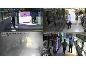 Havai fişekli meşaleli soygun girişimi kamerada