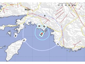 Muğla’da deprem !