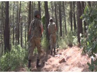 Marmaris dağlarında darbeci operasyonu