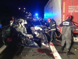 Bolu’da feci kaza: 3 ölü