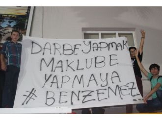 “Darbe yapmak maklube yapmaya benzemez”
