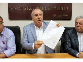 Muharrem İnce’den garip teklif !