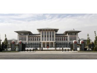 Cumhurbaşkanlığı Külliyesinde güvenlik üst seviyede