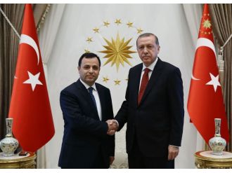Cumhurbaşkanı Erdoğan AYM Başkanı Arslan’ı kabul etti