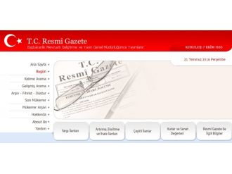 OHAL’in kabulü Resmi Gazete’de