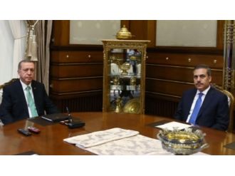 Erdoğan-Fidan görüşmesi yaklaşık 2 saat sürdü