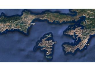 Yunan adası havadan ve denizden ablukaya alındı