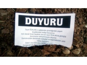 Türk bayrağı yakan terör yandaşları bu bildiriyle yakalandı