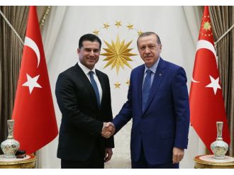 Erdoğan KKTC Başbakanını kabul etti