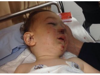 Bebeğin inanılmaz kurtuluşu