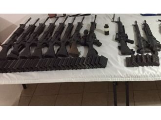 Kömürlükte uzun namlulu silah ele geçirildi