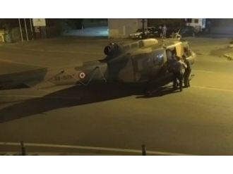 Darbeciler helikopterle böyle kaçtı
