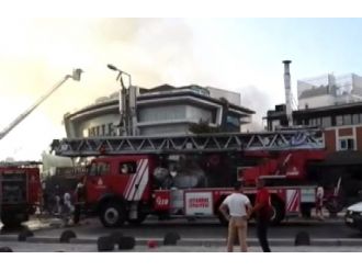 İstanbul’da korkutan yangın